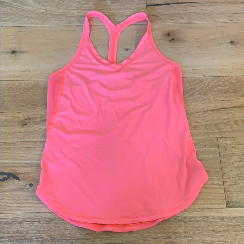 Pink lulu tank